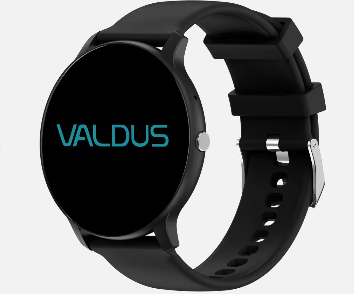 Valdus VS05 – tyylikäs älykello hyvinvointiin ja arkeen - musta