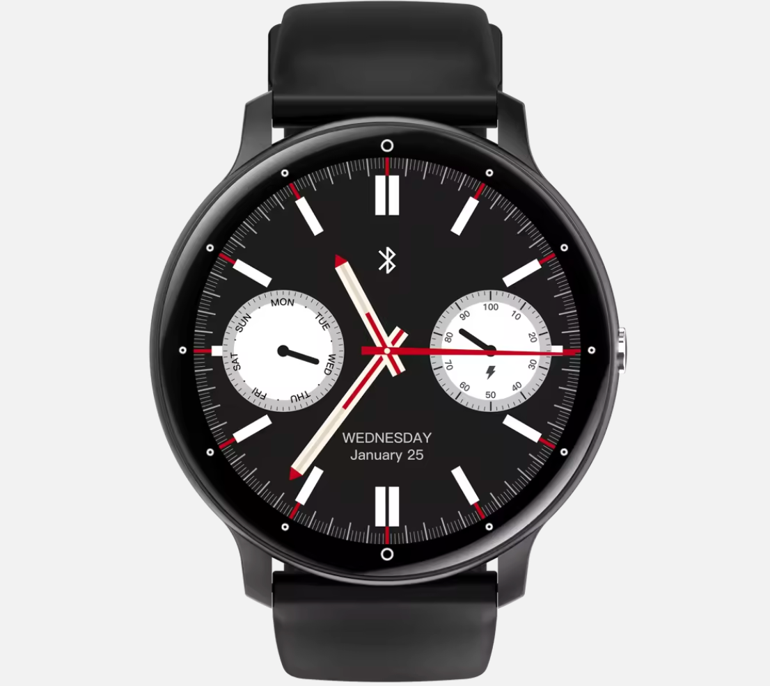 Valdus VS05 – tyylikäs älykello hyvinvointiin ja arkeen - musta